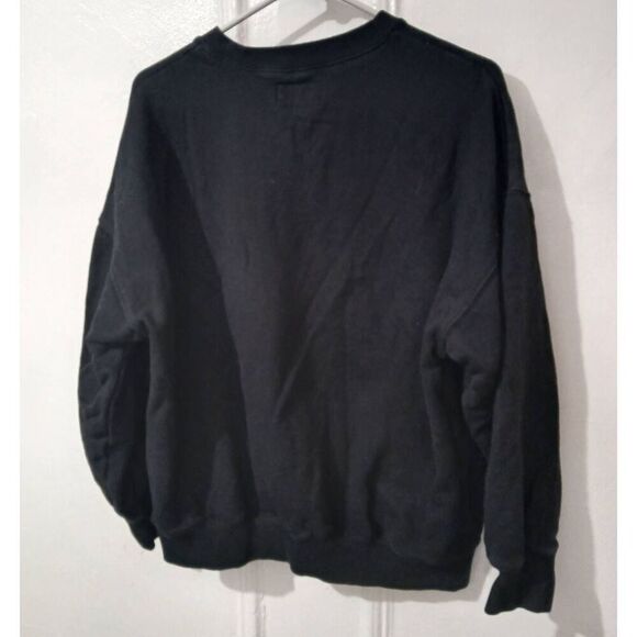 Black Cherry Embroidered Women's Sweater - Picture 3 of 6